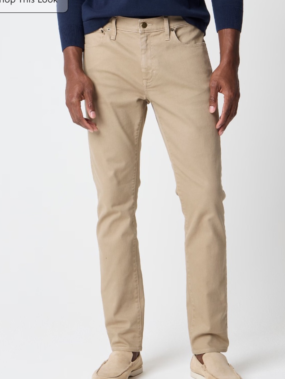 J. Crew Slim 5 Pocket Pant - Tan